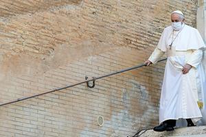 Paus Franciscus. beeld AFP, Vatican Media