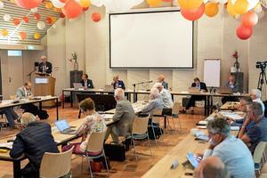 De generale synode van de GKV. beeld André Dorst