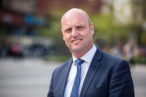 Jurjen de Groot, directeur van de Dienstenorganisatie van de Protestantse Kerk in Nederland. beeld Xander de Rooij