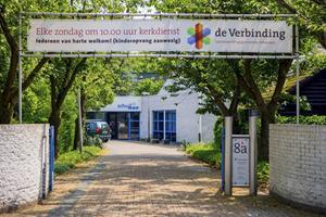 Kerkgebouw De Schuilhof in Hilversum. beeld Bastiaan Miché