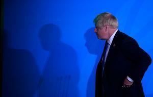 Premier Johnson. beeld AFP