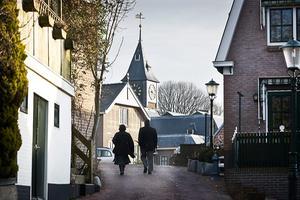 Het gaat in de tentoonstelling ”Bij ons in de Biblebelt” in Museum Catharijneconvent in Utrecht voornamelijk om de sociologische groep. Foto: Urk. beeld RD, Henk Visscher