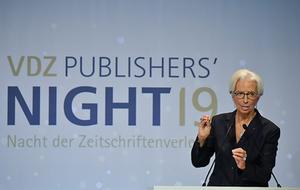President Christine Lagarde van de Europese Centrale Bank (ECB). beeld AFP