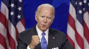Presidentskandidaat Biden kun je in Nederlandse termen wellicht het beste karakteriseren als een D66’er. beeld EPA