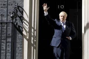 De nieuwe Britse premier Boris Johnson. beeld AFP, Tolga Akmen