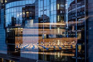Europees Parlement in Brussel. beeld ANP