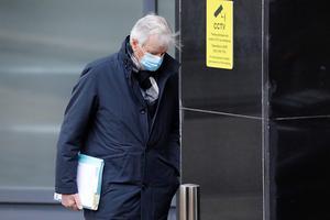 EU-onderhandelaar Michel Barnier. beeld AFP, Tolga Akmen