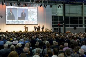 Zendingsdag Gereformeerde Gemeenten 2019. beeld Cees van der Wal