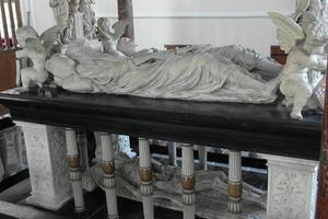Graftombe in de Grote Kerk te Vianen. beeld Andre Bijl