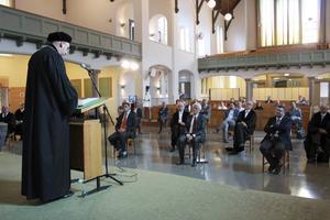 Jaaropening Theologische Universiteit Kampen. beeld Sijmen Reehoorn