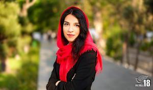 De 21-jarige Iraans-christelijke bekeerling en activiste Fatemeh Mohammadi. beeld Article 18