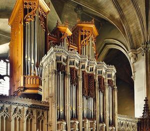Mander bouwde in 1986 het orgel van Magdalen College, Oxford. beeld Mander Organs