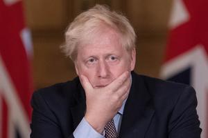 De Britse premier Boris Johnson. beeld AFP, Stefan Rousseau