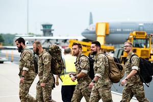 Militairen komen in mei vanuit Mali weer terug in Nederland. beeld ANP