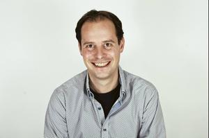 Promovendus Joris Kregting. beeld Radboud Universiteit