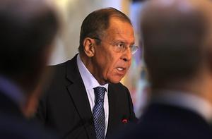 Lavrov. beeld AFP