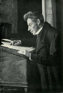 Søren Kierkegaard.  beeld Wikimedia Commons