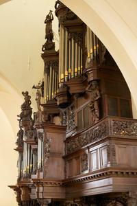 Het orgel in de Der Aa-kerk in Groningen. beeld Sjaak Verboom