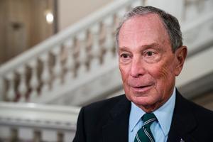 De miljardair, mediamagnaat en filantroop Michael Bloomberg. beeld EPA
