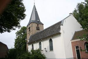 De hervormde kerk in Werkhoven. beeld RD