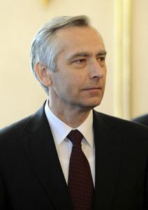 De voormalige EU-gezant Jan Figel. beeld AFP, Samuel Kubani