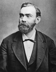 Alfred Nobel.  beeld Wikipedia