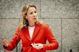 Staatssecretaris Stientje van Veldhoven (Infrastructuur en Waterstaat). beeld ANP, Sem van der Wal