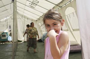 Het vluchtelingenkind Aya wil „gewoon als een meisje gezien worden.” beeld Open Doors