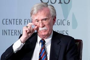 Voormalig nationaal veiligheidsadviseur John Bolton. beeld EPA