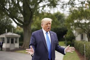 Trump. beeld AFP, Mandel Ngan