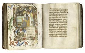 Schrijvers van middeleeuwse vroomheidsliteratuur wisten een gevoelige snaar bij gewone christenen te raken. Foto: een getijdenboek uit 1457. beeld Museum Krona