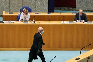 Kamerdebat over begroting Binnenlandse Zaken. beeld ANP