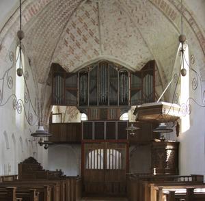 Het orgel in Krewerd. beeld K. Boeder