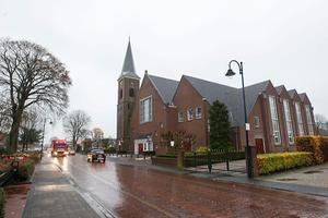Het kerkgebouw van de hersteld hervormde gemeente te Staphorst. beeld RD, Anton Dommerholt