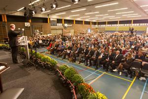Ontmoetingsdag Friedensstimme in 2018. beeld RD