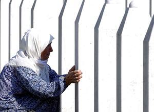 Het Potocari Memorial Center and Cemetery in Srebrenica. beeld EPA