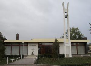 Hervormde Ichthuskerk in Reeuwijk. beeld Henk Krist