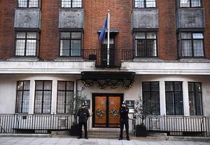 Het King Edward VII ziekenhuis in Londen waar prins Philip verbleef. beeld EPA