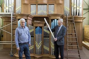 De broers Jan (r.) en Peter van den Heuvel. beeld Sjaak Verboom
