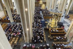 Bovenkerk in Kampen tijdens de Psalmzangdag in 2017. beeld André Dorst