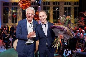 Pianist Ralph van Raat (r.) en Paul Witteman. beeld VSCD