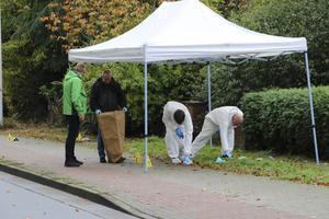 De politie onderzoekt of het neerschieten van een Nederlandse advocaat woensdag in Gronau verband hield met zijn werk. beeld ANP, Dennis Bakker