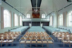 Het interieur van de vgkN Boornbergum. beeld vgkN Boornbergum