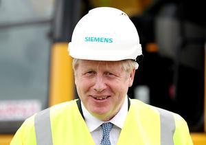 De Britse premier Boris Johnson. beeld AFP