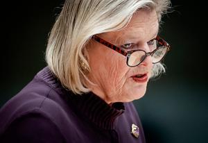Na herbeoordeling van ruim 1100 aanvragen verleende staatssecretaris Broers-Knol in het kader van het verruimde kinderpardon een verblijfsvergunning aan 569 kinderen. beeld ANP, Robin van Lonkhuijsen