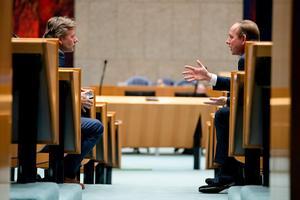 Voordewind (CU) en Van der Staaij (SGP), beeld ANP, Bart Maat.