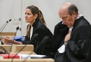 Sabine ten Doesschate en Boudewijn van Eijck. beeld REUTERS/Piroschka van de Wouw/Pool