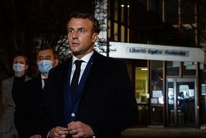 Macron. beeld AFP