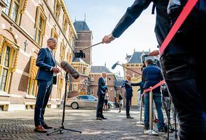 Minister Arie Slob op het Binnenhof. beeld ANP