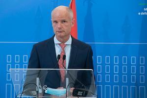 Minister Stef Blok van Buitenlandse Zaken. beeld EPA, Claudio Peri